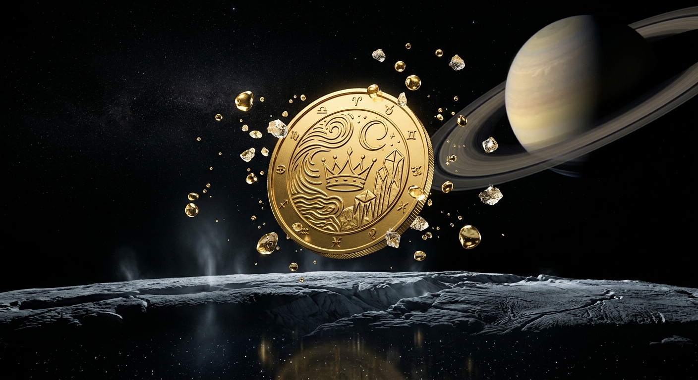 Wasserrechte auf dem Mond: Das blaue Gold des 22. Jahrhunderts gehört dir. Für 49,99 €.